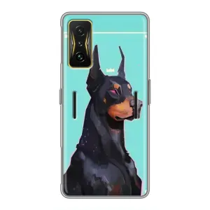 Чехол ДОБЕРМАН для Xiaomi POCO F4 GT (Король доберман)