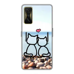 Силиконовые Чехлы Любимому человеку для Xiaomi POCO F4 GT (Котейки)