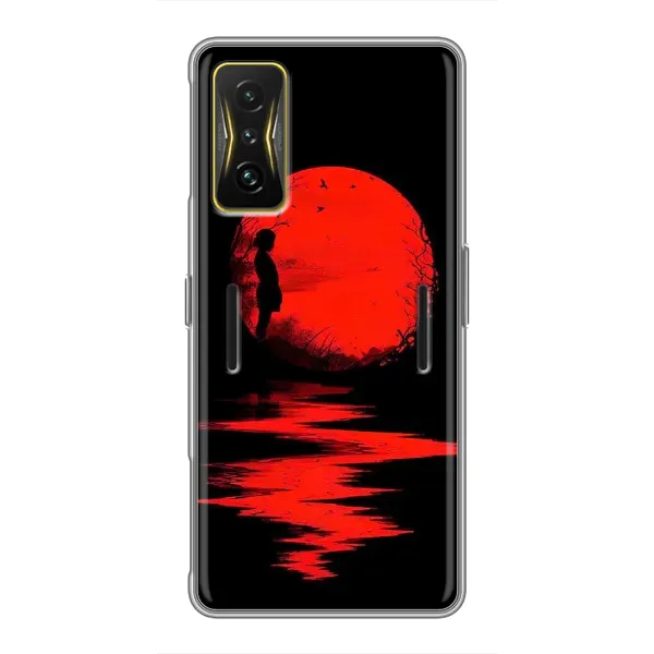 Чехол с рисунком «Красный Закат» для Xiaomi POCO F4 GT Чехол с рисунком «Красный Закат» для Xiaomi POCO F4 GT