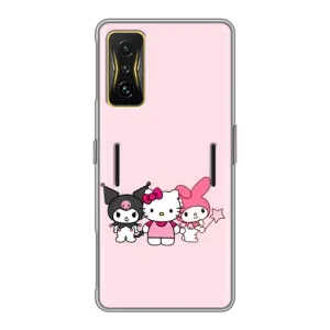 Чехол с персонажем Куроми на Xiaomi POCO F4 GT (Куроми Мелоди Китти)
