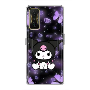 Чехол с персонажем Куроми на Xiaomi POCO F4 GT (Куроми на черном)