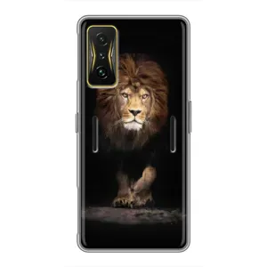 Чехол с картинкой на Xiaomi POCO F4 GT (Красивый Лев)