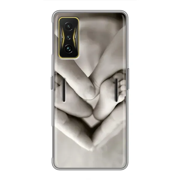 Чехол с рисунком «Любящие руки» для Xiaomi POCO F4 GT
