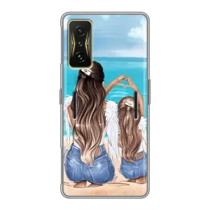 Чехлы для МАМЫ на Xiaomi POCO F4 GT (Мама и дочь)