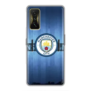 Силиконовые Чехлы принт Футбол на Xiaomi POCO F4 GT (ManCity)