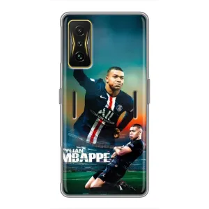 Чехол (TPU) с Футболистом на Xiaomi POCO F4 GT (MBAPPE)