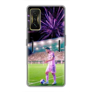 Чехлы Лео Месси в Майами на Xiaomi POCO F4 GT (Месси в Майами)