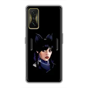 Чехлы с принтом Уэнсдей на Xiaomi POCO F4 GT (Милая Уэнсдей)
