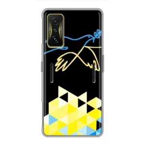 Чохол на Xiaomi POCO F4 GT (Український дизайн) (Мир для Укрїни)