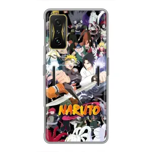 Купить Чехлы на телефон с принтом Anime для Xiaomi POCO F4 GT (Наруто постер)