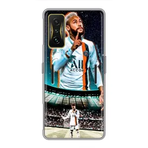 Силиконовый Чехол Xiaomi POCO F4 GT (Неймар ПСЖ)
