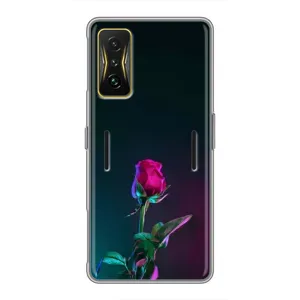 Чехлы с принтом Розочки для Xiaomi POCO F4 GT (Ночная роза)
