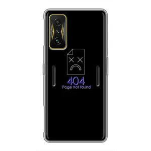 Чехол для программиста на Поко Ф4 GT (Ошибка 404)