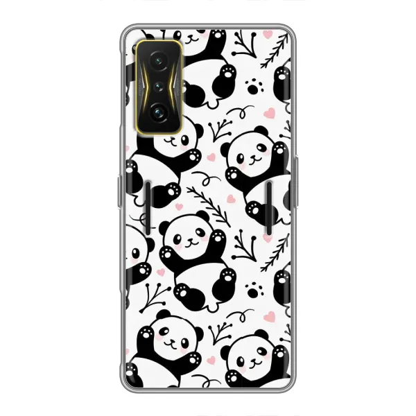 Чехол с рисунком «Пандочки» для Xiaomi POCO F4 GT Чехол с рисунком «Пандочки» для Xiaomi POCO F4 GT