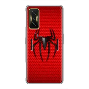 Чехол Супергерой Человека Паука на Xiaomi POCO F4 GT (Паук марвел)