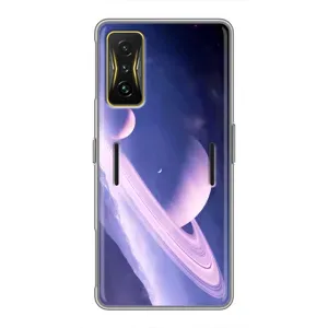 Чехлы КОСМОС для Xiaomi POCO F4 GT (Планета в космосе)