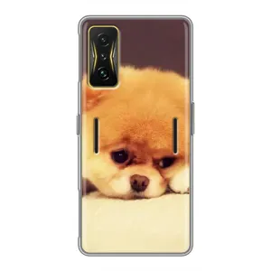 Чехол (ТПУ) Милые собачки для Xiaomi POCO F4 GT (Померанский шпиц)