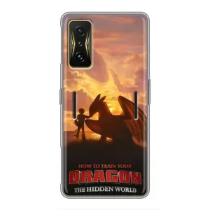 Чехол дракон Беззубик для Xiaomi POCO F4 GT (Постер Беззубика)