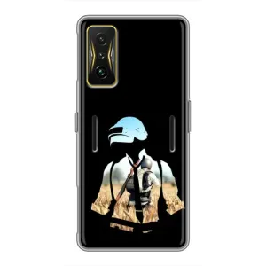 Чохол з картинкою "Герой Pubg" на Xiaomi POCO F4 GT (Пубг мен)