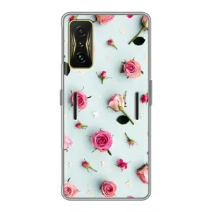 Чехлы с принтом Розочки для Xiaomi POCO F4 GT (Разные цветы)