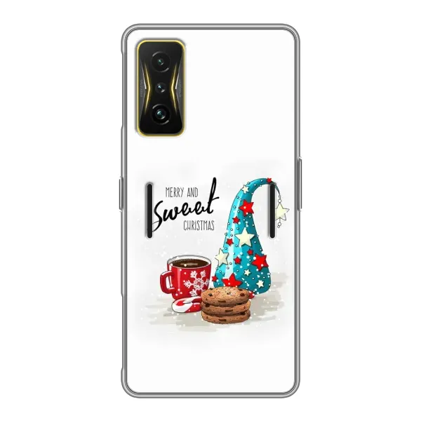 Чехол с рисунком «Рождество» для Xiaomi POCO F4 GT