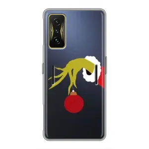 Чехол ГРИНЧ для Поко Ф4 GT (Рука Гринча)