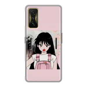 Чехол с персонажами АНИМЕ на Xiaomi POCO F4 GT (Сейлор Марс)