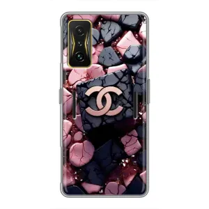 Чохол (Dior, Prada, YSL, Chanel) для Xiaomi POCO F4 GT (Шанель)