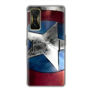 Чехол с Щитом Капитана Америки на Xiaomi POCO F4 GT (Щит Капитана Америки)