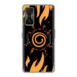 Купить Чехлы на телефон с принтом Anime для Xiaomi POCO F4 GT (Солнце Наруто)