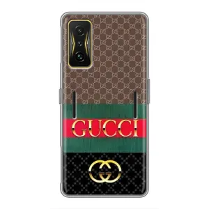 Чехлы Бренд GUCCI для Xiaomi POCO F4 GT (Стиль GUCCI)