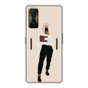Силіконовый Чохол на Xiaomi POCO F4 GT з картинкой Модных девушек (Стильна)