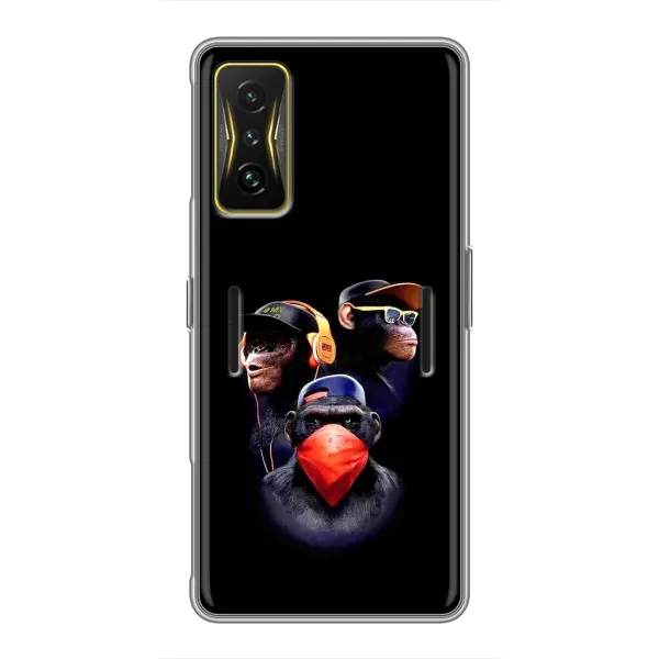 Чохол з малюнком «Три обізяни» для Xiaomi POCO F4 GT Чохол з малюнком «Три обізяни» для Xiaomi POCO F4 GT