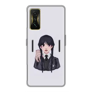 Чехлы с принтом Уэнсдей на Xiaomi POCO F4 GT (Вещь Венсдей)