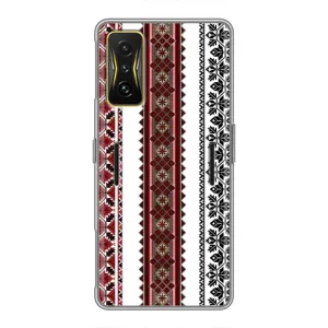 Силиконовый Чехол на Xiaomi POCO F4 GT с картинкой Вышиванки (Вышиваночки)