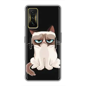 Чехол на тематику: Коты для Xiaomi POCO F4 GT (Взгляд кота)