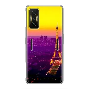 Чохол Ейфелева Вежа на Xiaomi POCO F4 GT (Яскрава башня)