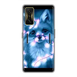 Чехол с Лисичкой для Xiaomi POCO F4 GT (Яркая Лиса)