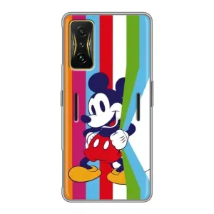 Чохли з принтом Міккі Маус на Xiaomi POCO F4 GT (Яскравий Миккі)