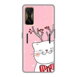 Чехол на тематику: Коты для Xiaomi POCO F4 GT (Зимний кот)