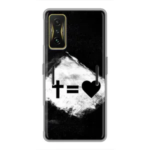 Чехлы для Xiaomi POCO F4 GT (Для Христиан) (Значки 2)