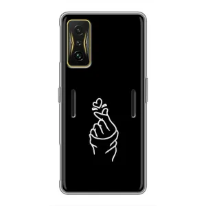Чехлы (Знак сердечка) на Xiaomi POCO F4 GT (Знак Сердечка)