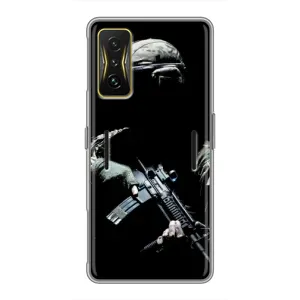 ЗСУ Чехлы (TPU) для Xiaomi POCO F4 GT (ЗСУ снайпер)