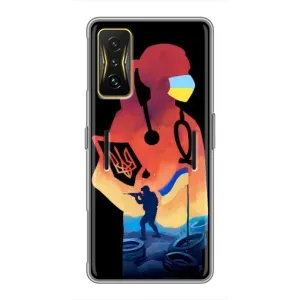 ЗСУ Чехлы (TPU) для Xiaomi POCO F4 GT (ЗСУ Врач)