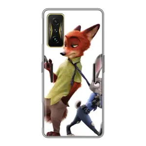 Чохли ЗООТРОПОЛІС для Xiaomi POCO F4 GT (Зверополіс герої)