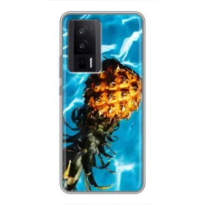 Чохол з зображенням смачної їжі для Xiaomi POCO F5 Pro (Ананас)