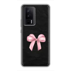 Чехол банты для Xiaomi POCO F5 Pro (Бантик)