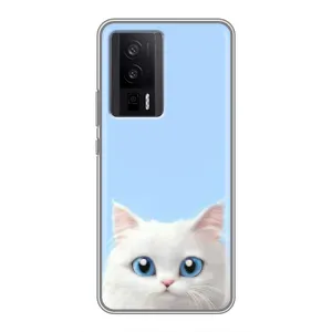 Чохол на тематику: Коти для Xiaomi POCO F5 Pro (Білий кіт)