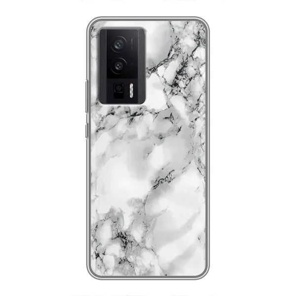 Чехол с рисунком «Белый мрамор» для Xiaomi POCO F5 Pro Чехол с рисунком «Белый мрамор» для Xiaomi POCO F5 Pro