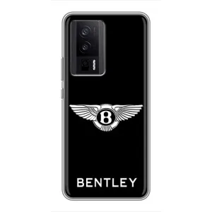 Чехлы с тематикой "Крутые машины" на Xiaomi POCO F5 Pro (Logo Bentley)